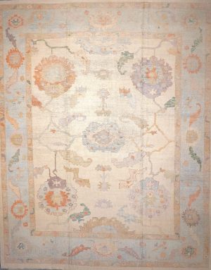 Decorative Hand Knotted Extra Large Room Size Rug