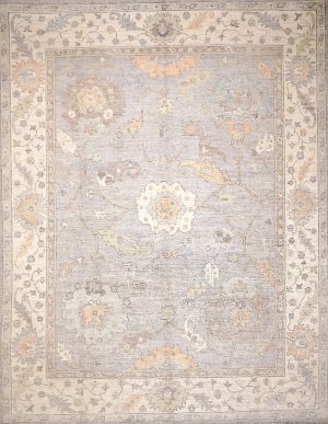 Hand Knotted Decorative Old look Room Size Rug