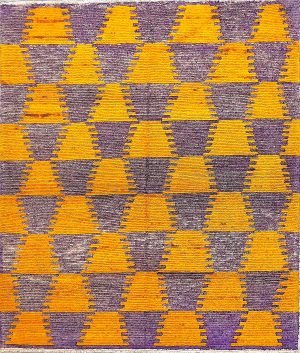 Decorative Hand Knotted Vintage Small Room Size Rug
