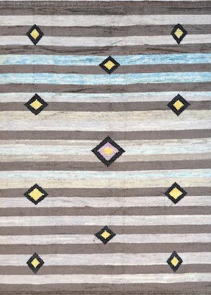 Decorative Hand Knotted Colorful Room Size Rug
