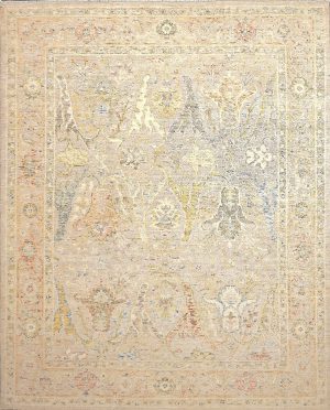 Hand Knotted Decorative Room Size Rug