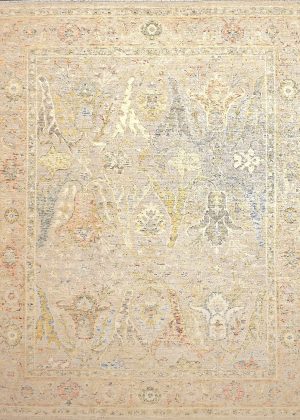 Hand Knotted Decorative Room Size Rug