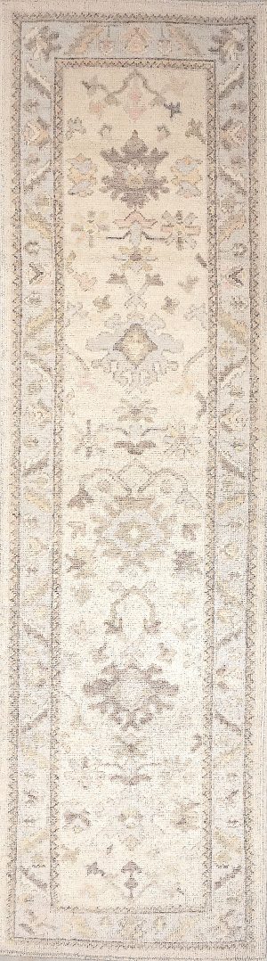 Hand Knotted Oriental Design Runner Rug