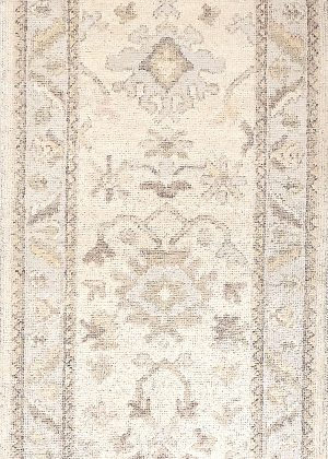 Hand Knotted Oriental Design Runner Rug