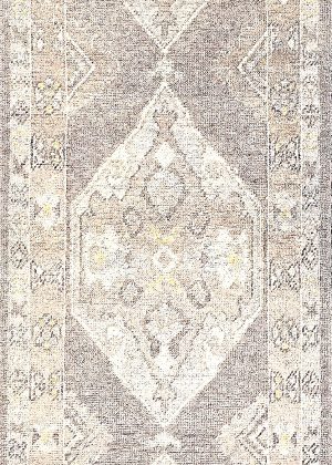 Old Look Hand Knotted Decorative Runner Rug