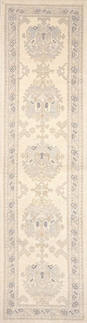 Hand Knotted Short&Narrow Runner Rug