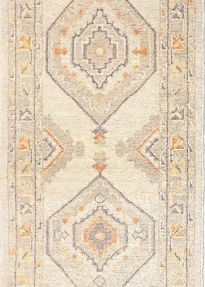 Decorative Hand Knotted Short Runner Rug
