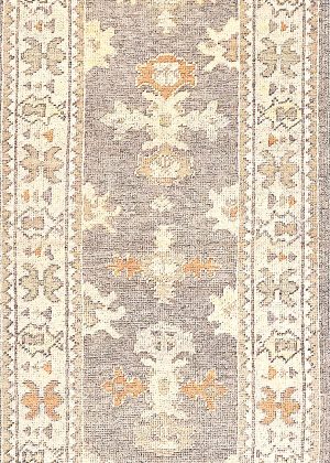 Hand Knotted Old Look Long Decorative Runner Rug