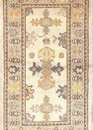 Hand Knotted Decorative Small Size Rug