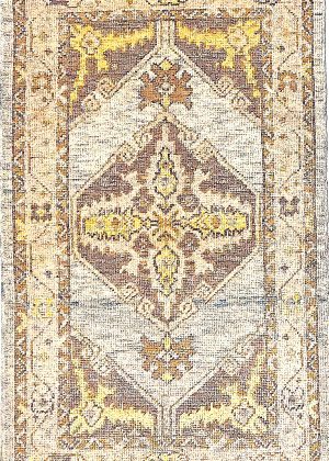 Decorative Hand Knotted Doormat Size Rug