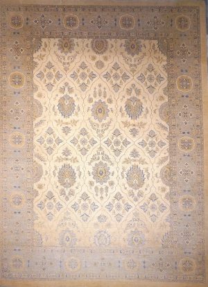 Hand Knotted Oriental Design Decorative Over Size Rug