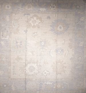 Large Square  Hand Knotted Old Look Rug