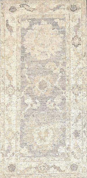 Old Look Hand Knotted Decorative Small Size Rug