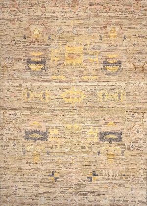 Decorative Hand Knotted Small Room Size Rug