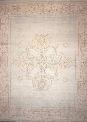 Hand Knotted Open Field Design Large Size Rug
