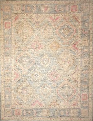 Decorative Hand Knotted All Over Design Rug