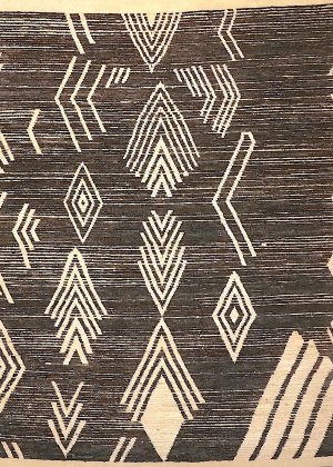 Decorative Hand Knotted Foyer Size Rug