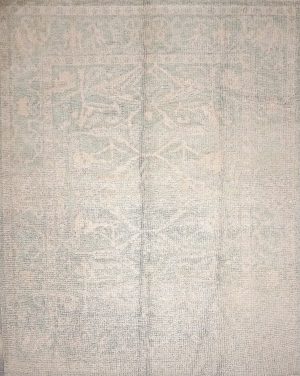 Old Look Hand Knotted Room Size Decorative Rug
