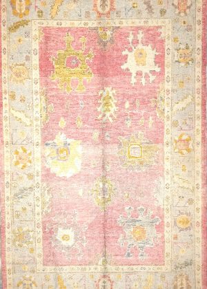 Decorative Colorful Hand Knotted Room Size Rug