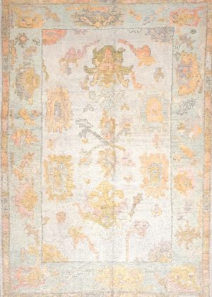 Hand Knotted Colorful Decorative Small Room Size Rug