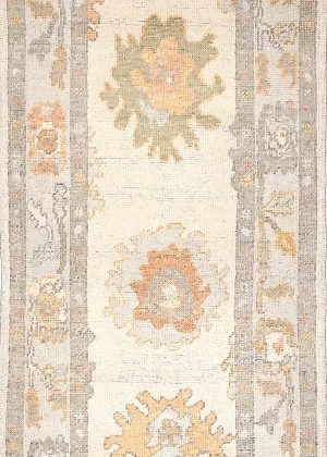 Decorative Hand Knotted Colorful Runner Rug