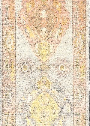 Decorative Hand Knotted Short Runner Rug