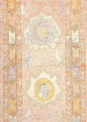 Colorful Hand knotted Decorative Runner Rug