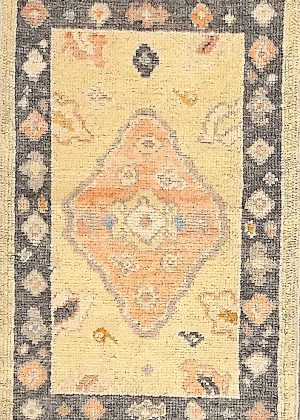 Hand Knotted Decorative Doormat Size Rug