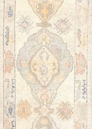 Hand Knotted Decorative Colorful Runner Rug