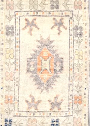 Hand Knotted Doormat Size Decorative Rug