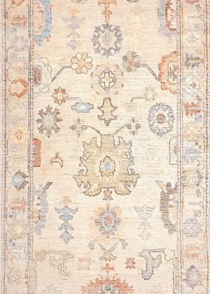 Hand Knotted Decorative Wide&Long Runner Rug