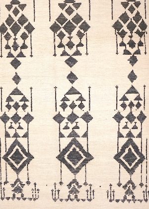 Hand Knotted Moroccan Style Gallery Size Rug