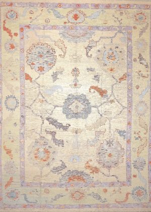 Hand Knotted Decorative Room Size Rug