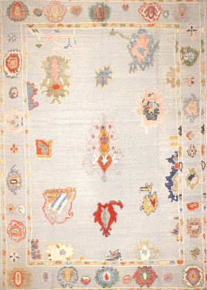 Hand Knotted Room Size High&Low Pile Rug