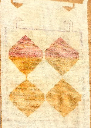 Hand Knitted Decorative Long Runner Rug