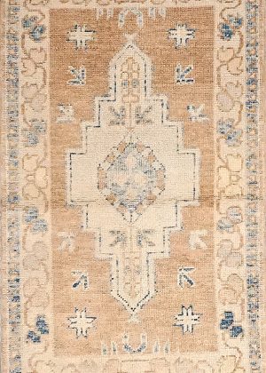 Hand Knotted Decorative Foyer Size Rug