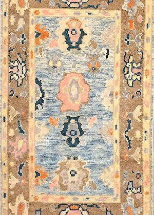 Decorative Hand Knotted Colorful Small Size Rug