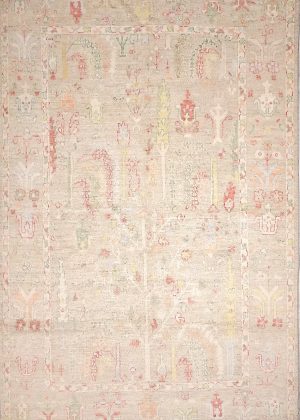 Hand Knotted Decorative Small Room Size Rug
