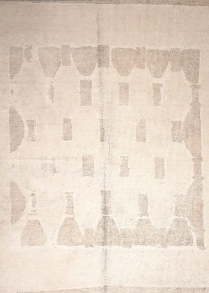 Hand Knotted Decorative Small Room Size Rug